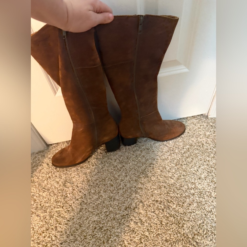 Frye nova flower suede boots - Picture 6 of 9